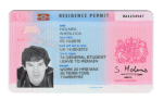 United Kingdom ID / residence card